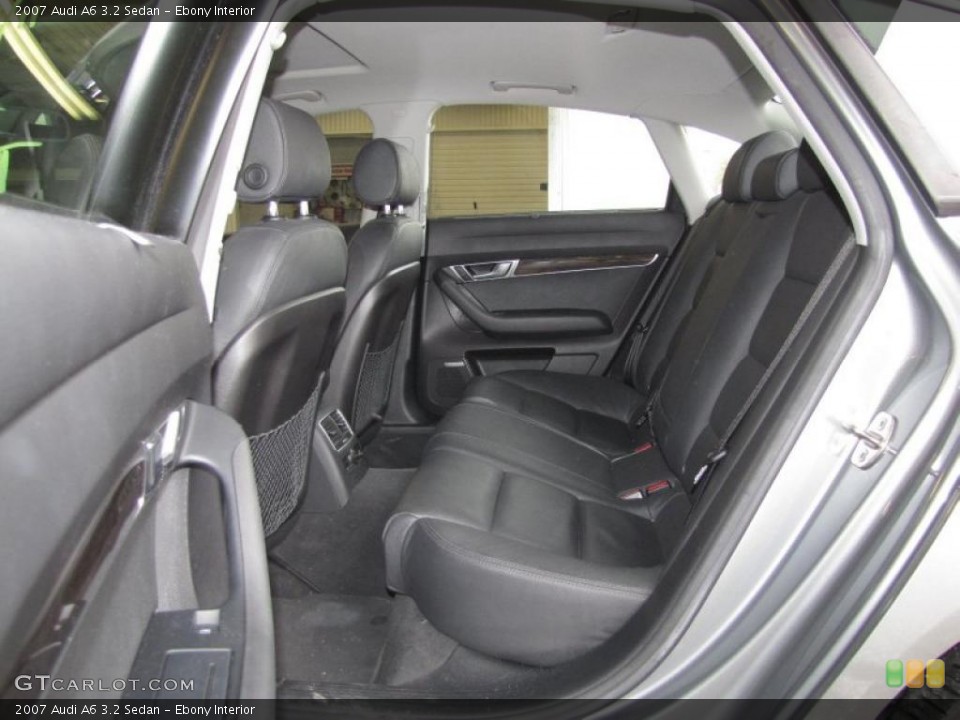 Ebony Interior Photo for the 2007 Audi A6 3.2 Sedan #43137571