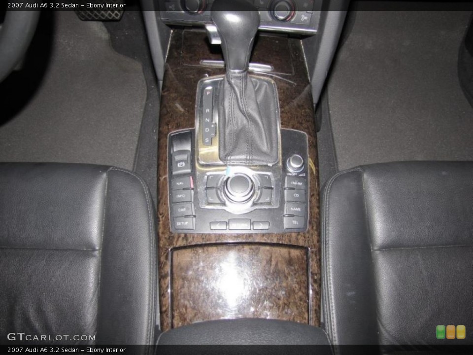 Ebony Interior Transmission for the 2007 Audi A6 3.2 Sedan #43137615