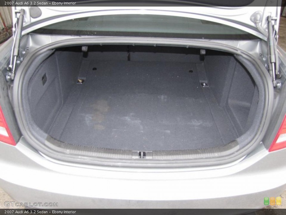 Ebony Interior Trunk for the 2007 Audi A6 3.2 Sedan #43137643