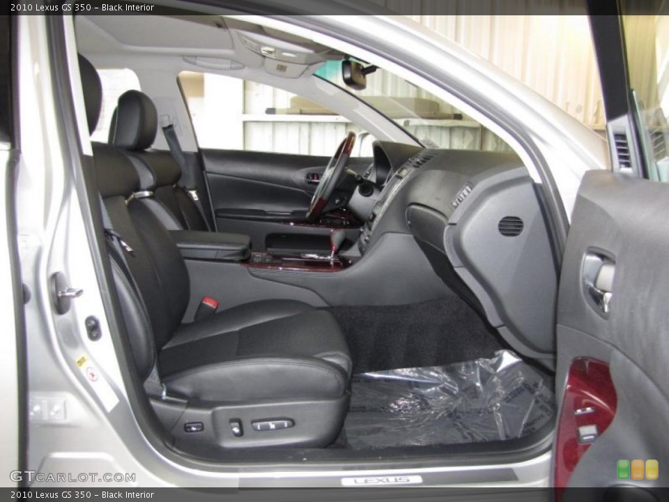 Black Interior Photo for the 2010 Lexus GS 350 #43137763