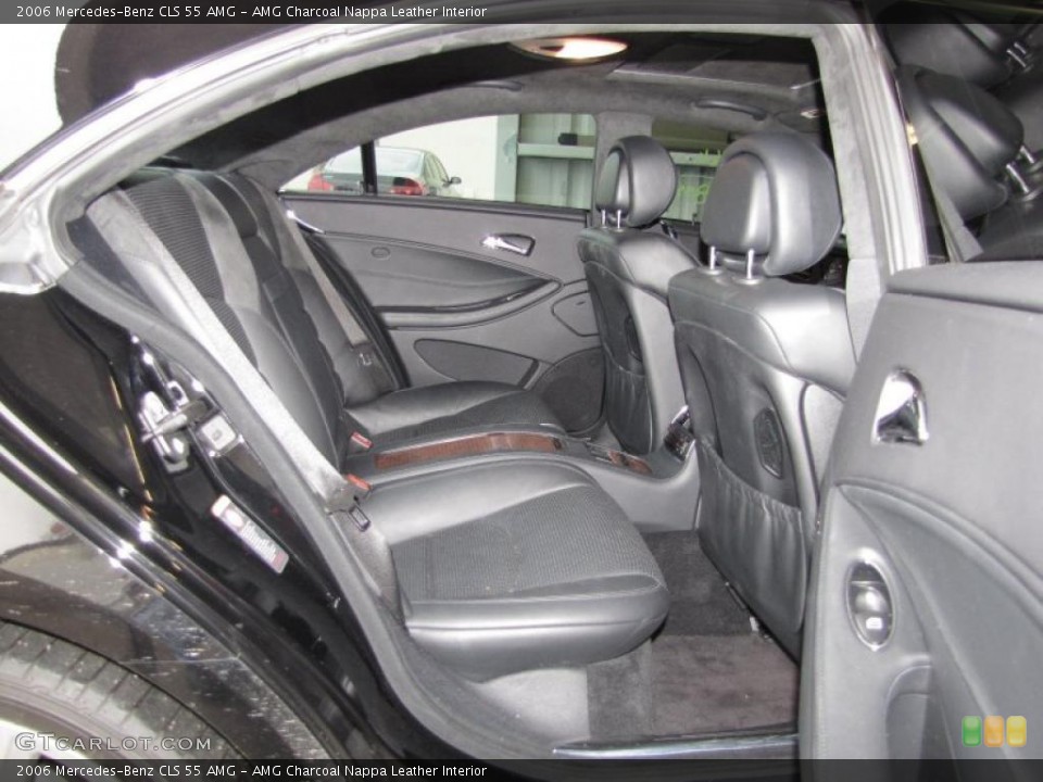 AMG Charcoal Nappa Leather Interior Photo for the 2006 Mercedes-Benz CLS 55 AMG #43138735