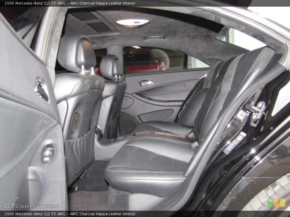 AMG Charcoal Nappa Leather Interior Photo for the 2006 Mercedes-Benz CLS 55 AMG #43138743
