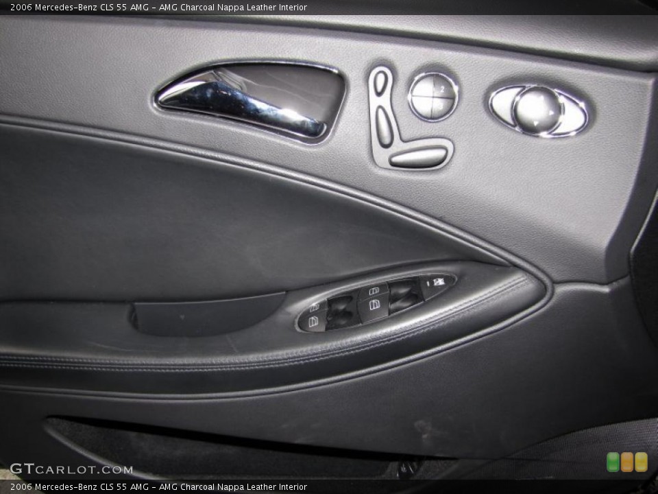 AMG Charcoal Nappa Leather Interior Controls for the 2006 Mercedes-Benz CLS 55 AMG #43138755