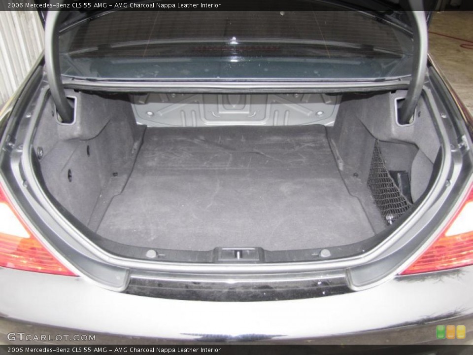 AMG Charcoal Nappa Leather Interior Trunk for the 2006 Mercedes-Benz CLS 55 AMG #43138859