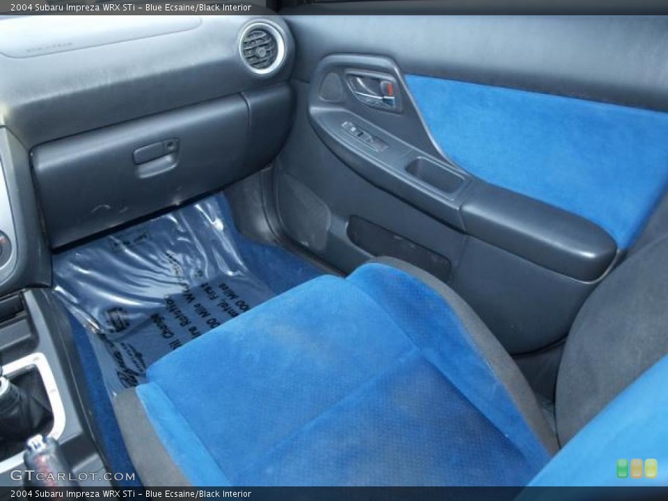 Blue Ecsaine/Black Interior Photo for the 2004 Subaru Impreza WRX STi #43140624