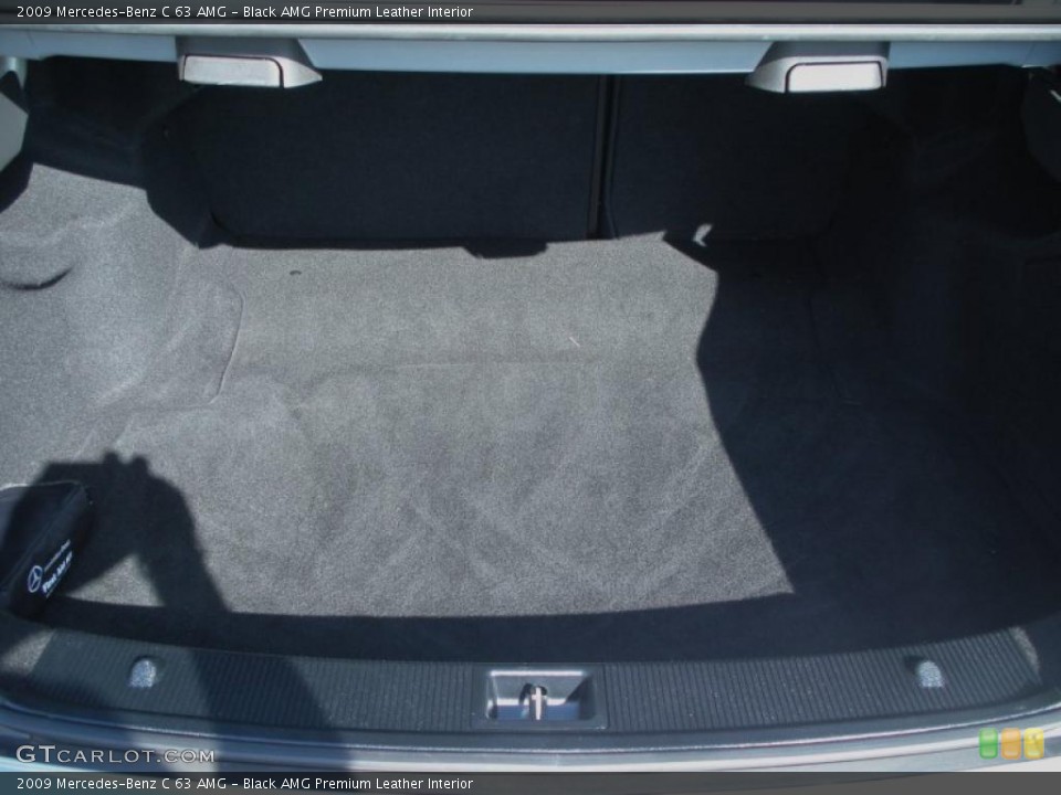 Black AMG Premium Leather Interior Trunk for the 2009 Mercedes-Benz C 63 AMG #43143008
