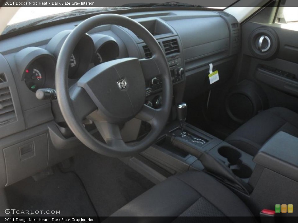 Dark Slate Gray Interior Prime Interior for the 2011 Dodge Nitro Heat #43163965