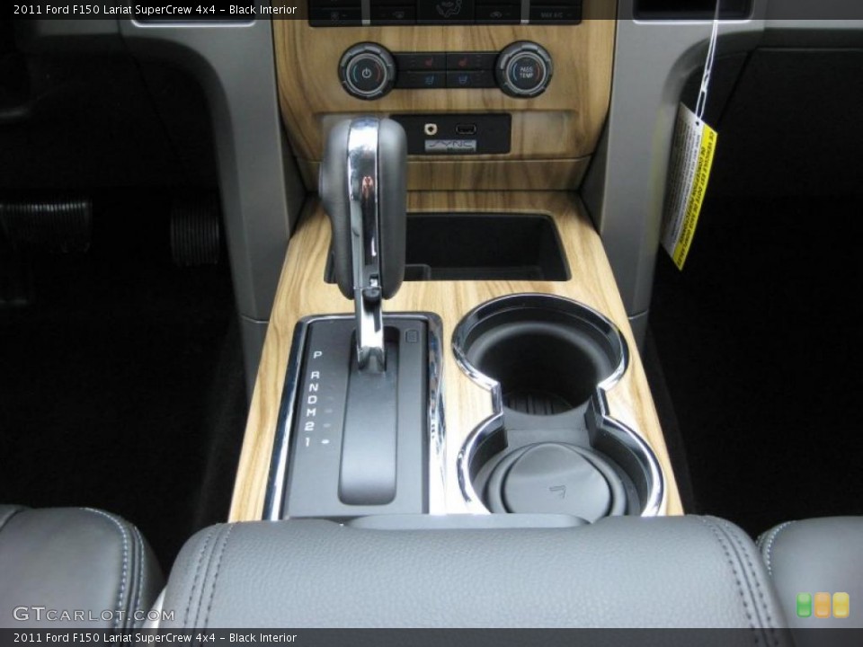 Black Interior Transmission for the 2011 Ford F150 Lariat SuperCrew 4x4 #43168261