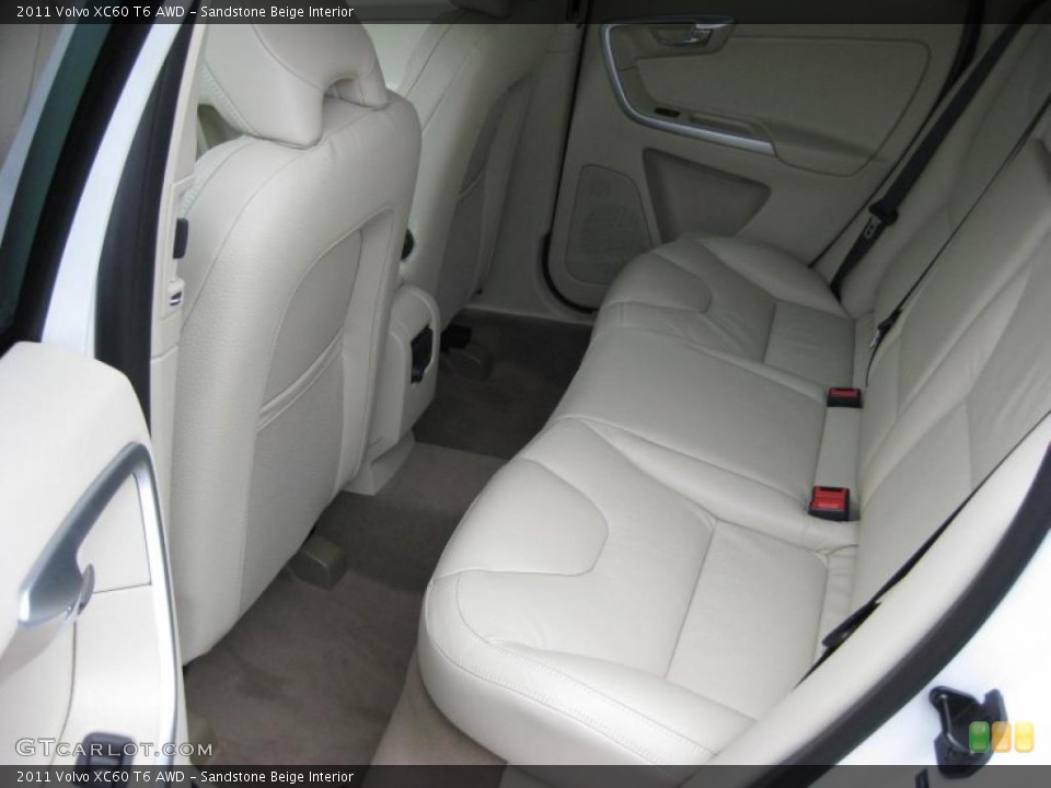 Sandstone Beige Interior Photo for the 2011 Volvo XC60 T6 AWD #43171317