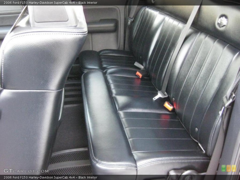 Black Interior Photo for the 2006 Ford F150 Harley-Davidson SuperCab 4x4 #43174946