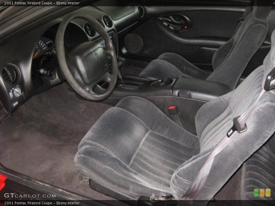 Ebony Interior Photo for the 2001 Pontiac Firebird Coupe #43175870