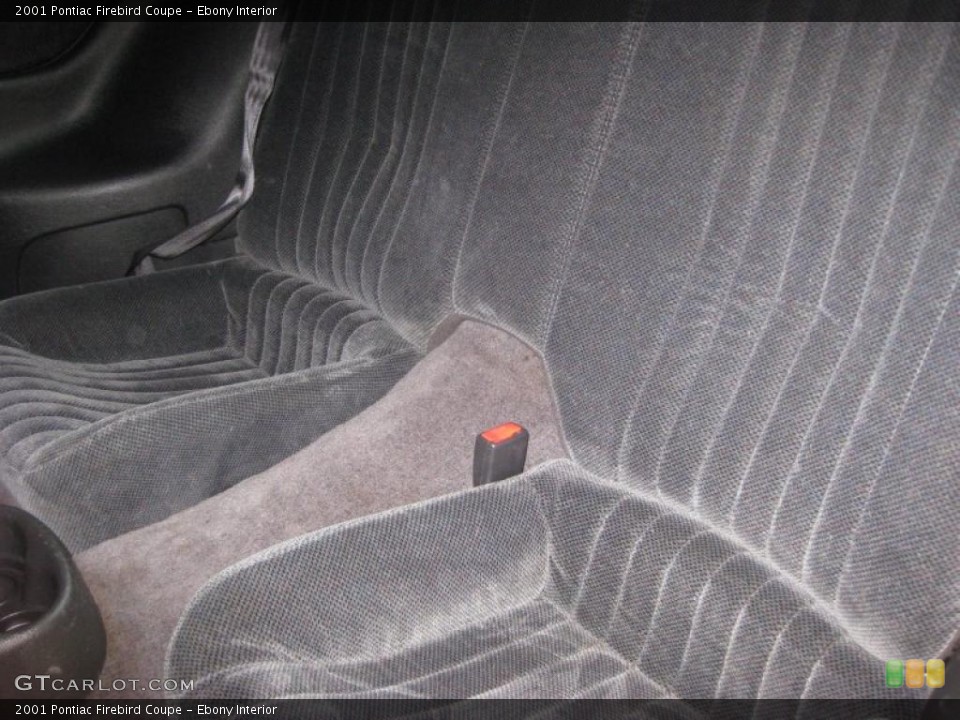 Ebony Interior Photo for the 2001 Pontiac Firebird Coupe #43175934