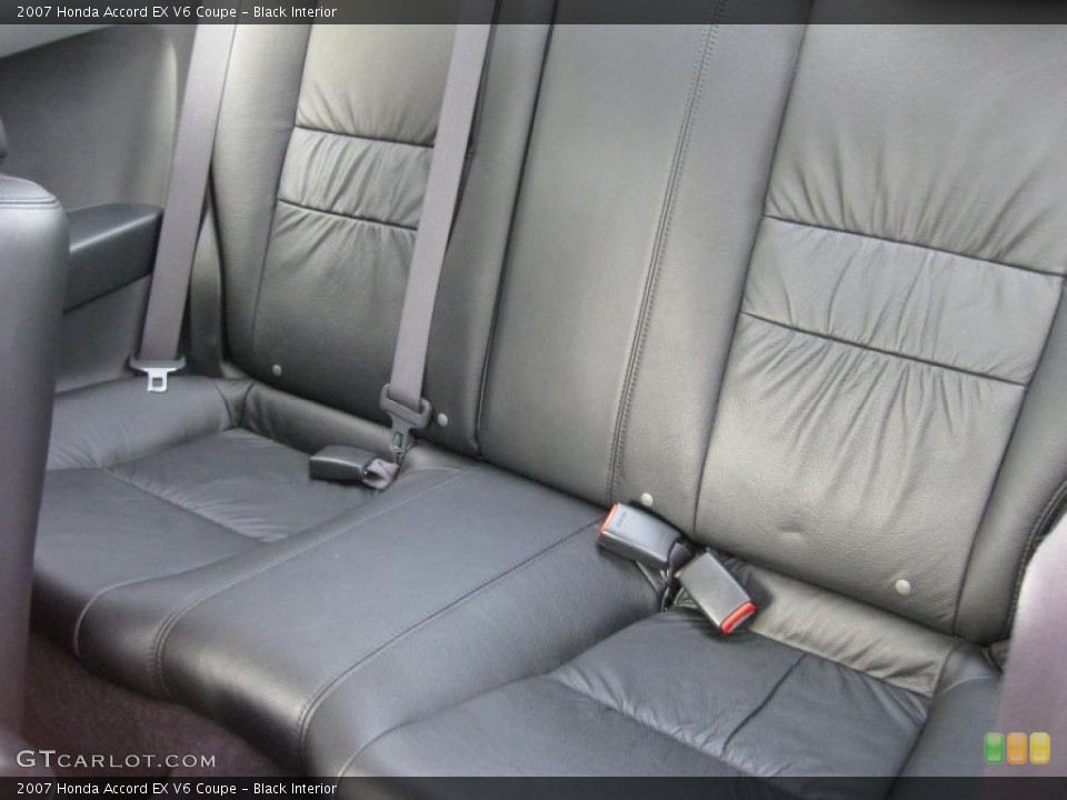Black Interior Photo for the 2007 Honda Accord EX V6 Coupe #43176999