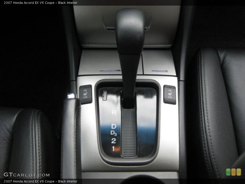 Black Interior Transmission for the 2007 Honda Accord EX V6 Coupe #43177102