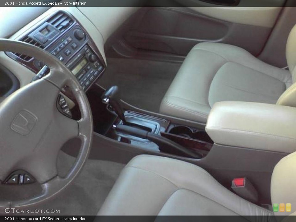 Ivory Interior Photo for the 2001 Honda Accord EX Sedan #43182451