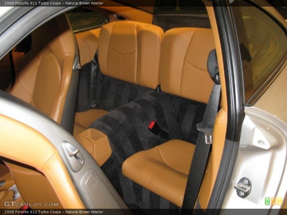Natural Brown Interior Photo for the 2008 Porsche 911 Turbo Coupe #43188394