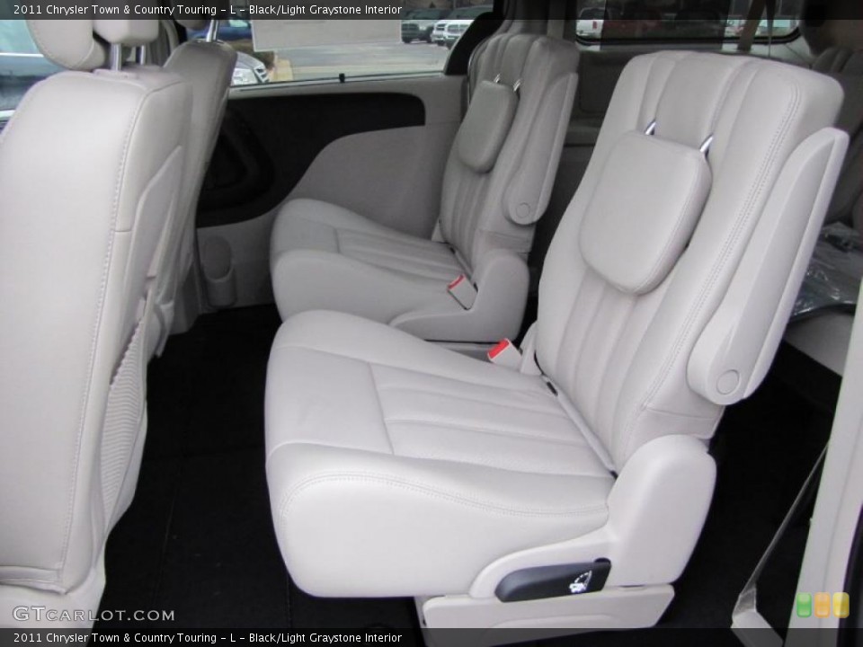 Black/Light Graystone Interior Photo for the 2011 Chrysler Town & Country Touring - L #43192558
