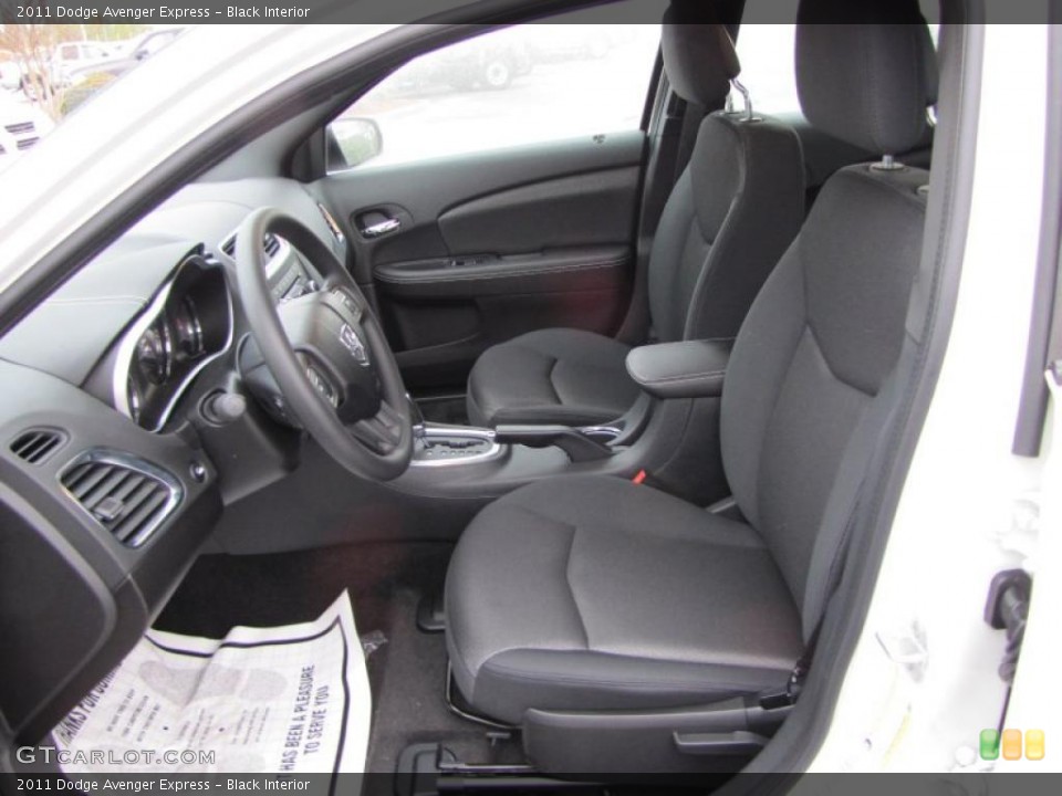 Black Interior Photo for the 2011 Dodge Avenger Express #43193498