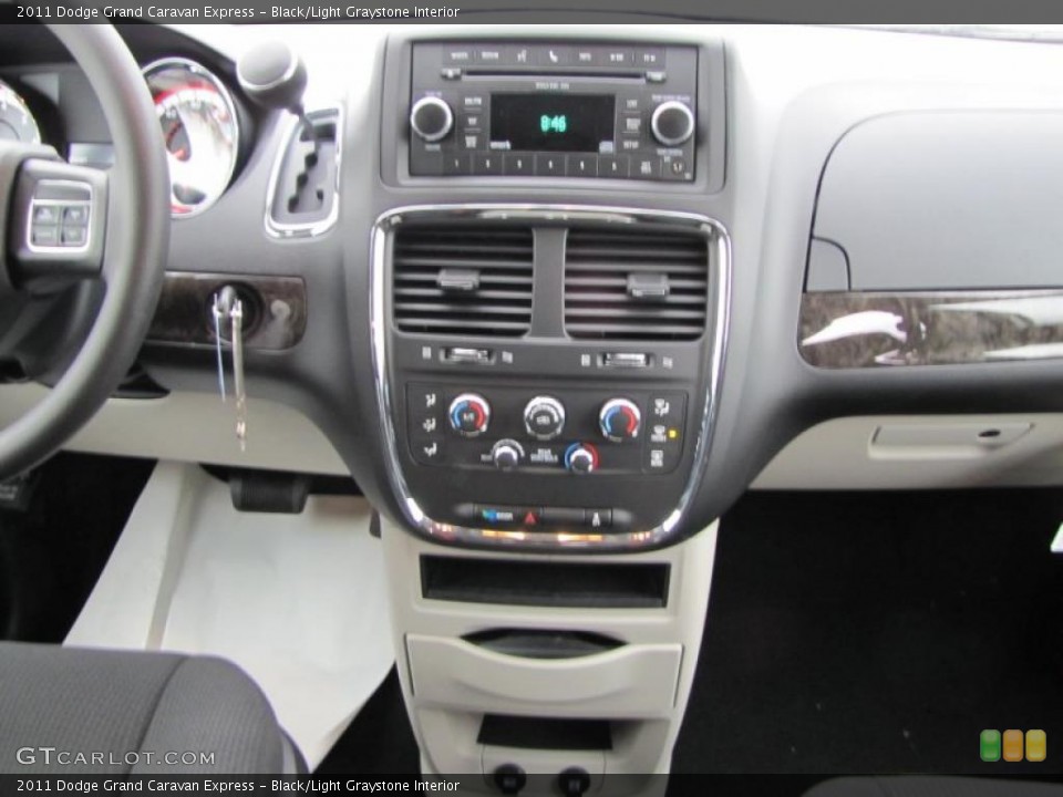 Black/Light Graystone Interior Dashboard for the 2011 Dodge Grand Caravan Express #43193762