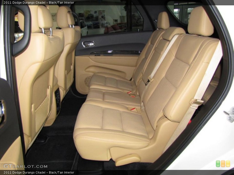 Black/Tan Interior Photo for the 2011 Dodge Durango Citadel #43194806