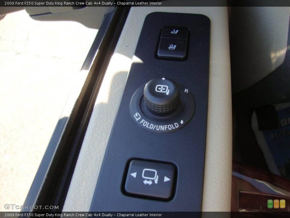 Chaparral Leather Interior Controls for the 2009 Ford F350 Super Duty King Ranch Crew Cab 4x4 Dually #43195282