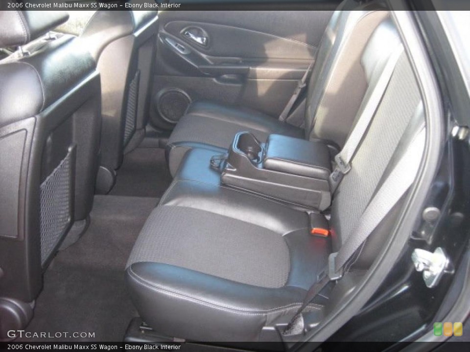 Ebony Black Interior Photo for the 2006 Chevrolet Malibu Maxx SS Wagon #43196582