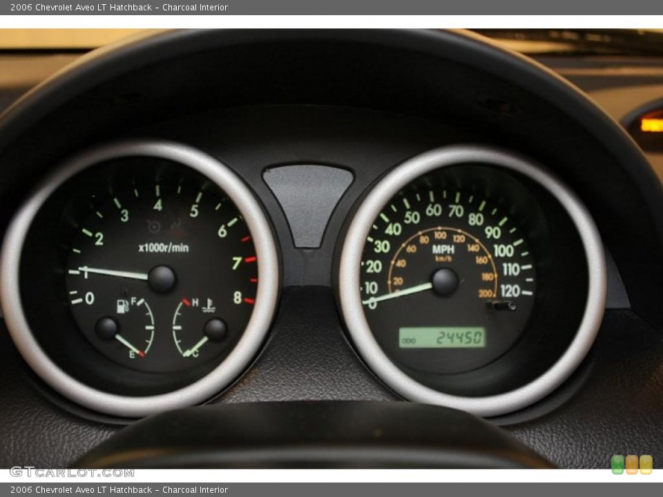 Charcoal Interior Gauges for the 2006 Chevrolet Aveo LT Hatchback #43199102