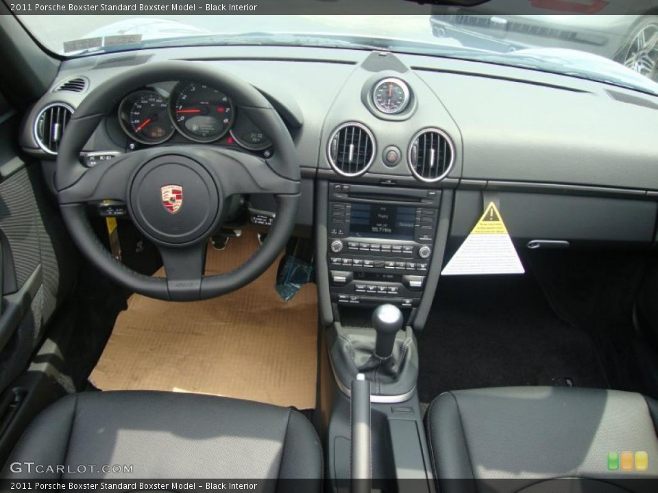 Black Interior Dashboard for the 2011 Porsche Boxster  #43200386