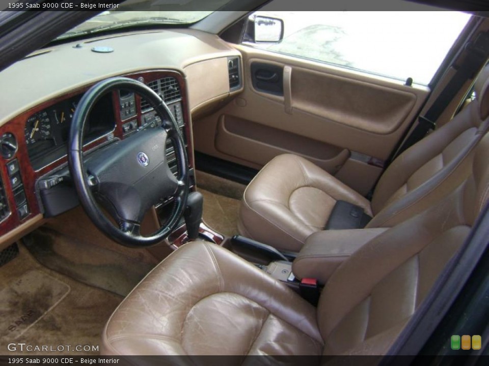 Beige Interior Photo for the 1995 Saab 9000 CDE #43201198