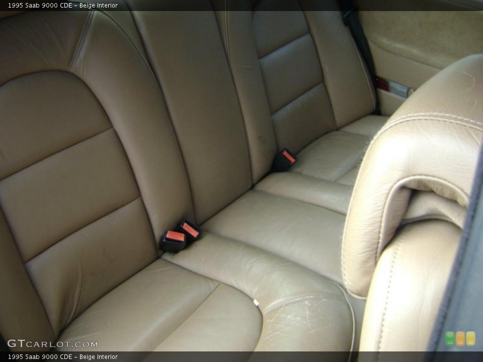 Beige Interior Photo for the 1995 Saab 9000 CDE #43201226