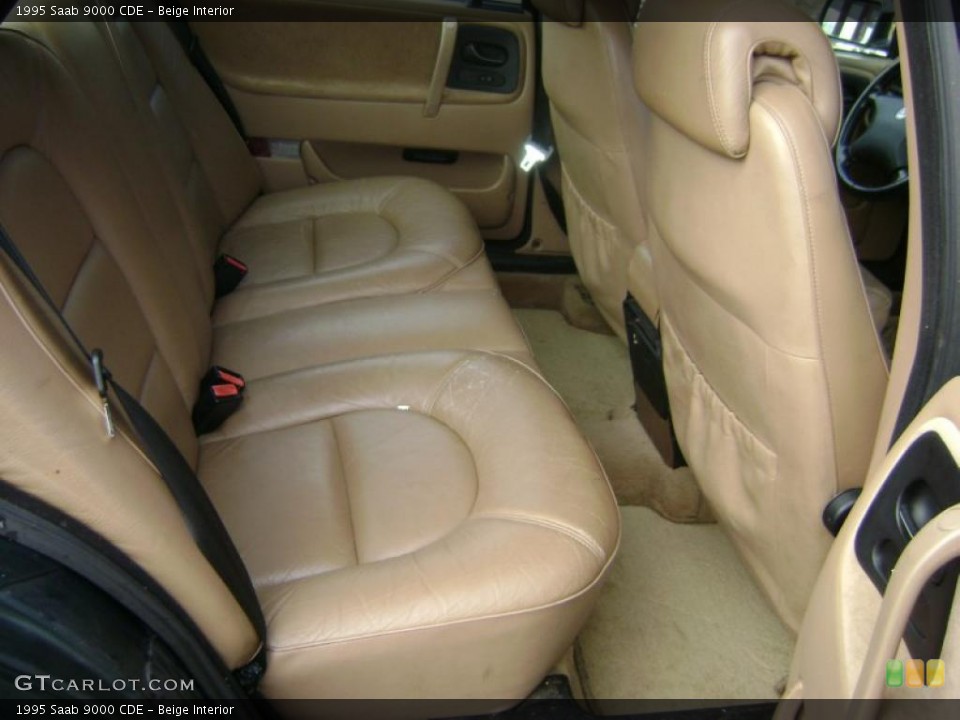 Beige Interior Photo for the 1995 Saab 9000 CDE #43201234