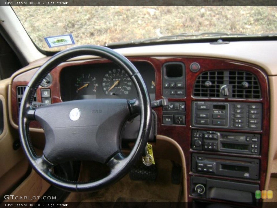 Beige Interior Controls for the 1995 Saab 9000 CDE #43201290
