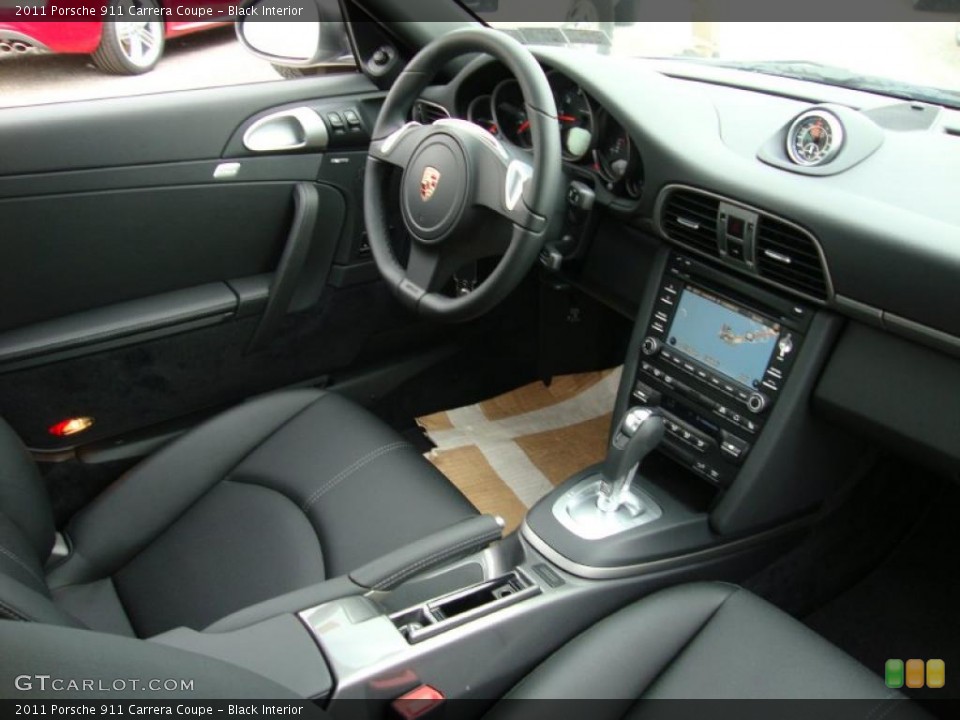 Black Interior Photo for the 2011 Porsche 911 Carrera Coupe #43202982