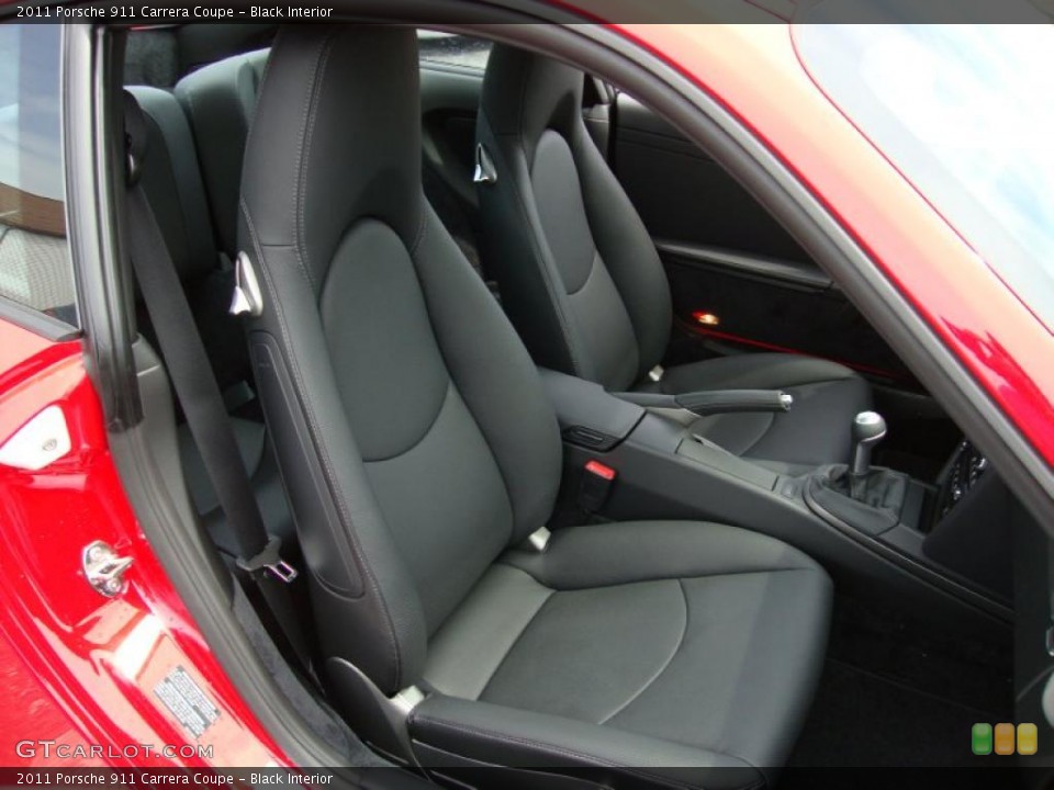 Black Interior Photo for the 2011 Porsche 911 Carrera Coupe #43203990