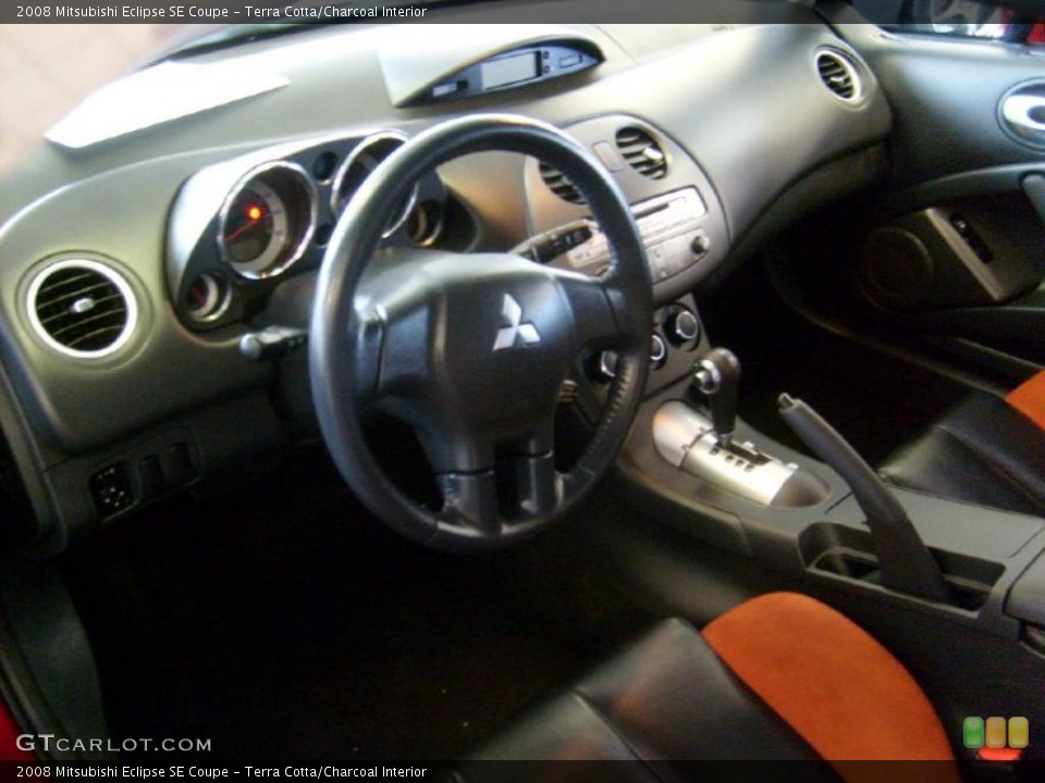 Terra Cotta/Charcoal Interior Photo for the 2008 Mitsubishi Eclipse SE Coupe #43206386