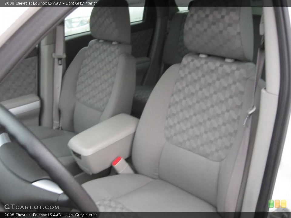 Light Gray Interior Photo for the 2008 Chevrolet Equinox LS AWD #43207970