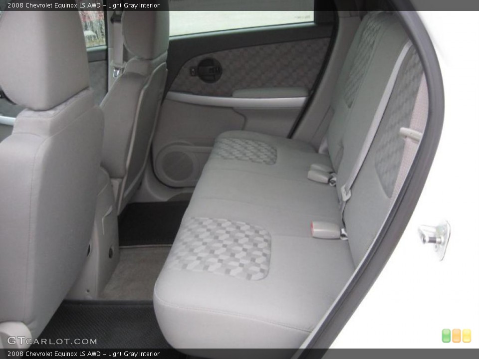 Light Gray Interior Photo for the 2008 Chevrolet Equinox LS AWD #43207986