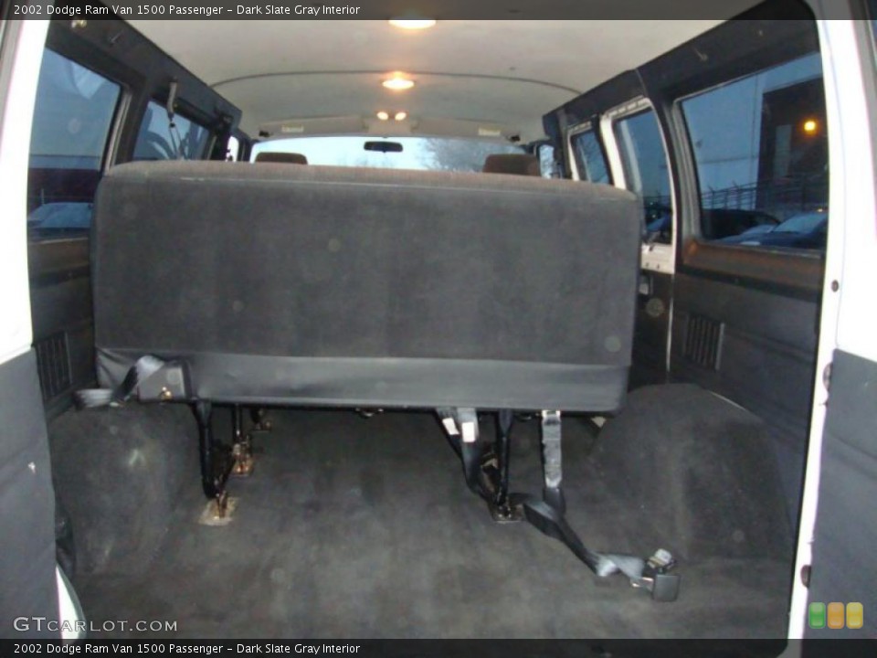 Dark Slate Gray Interior Trunk for the 2002 Dodge Ram Van 1500 Passenger #43208654