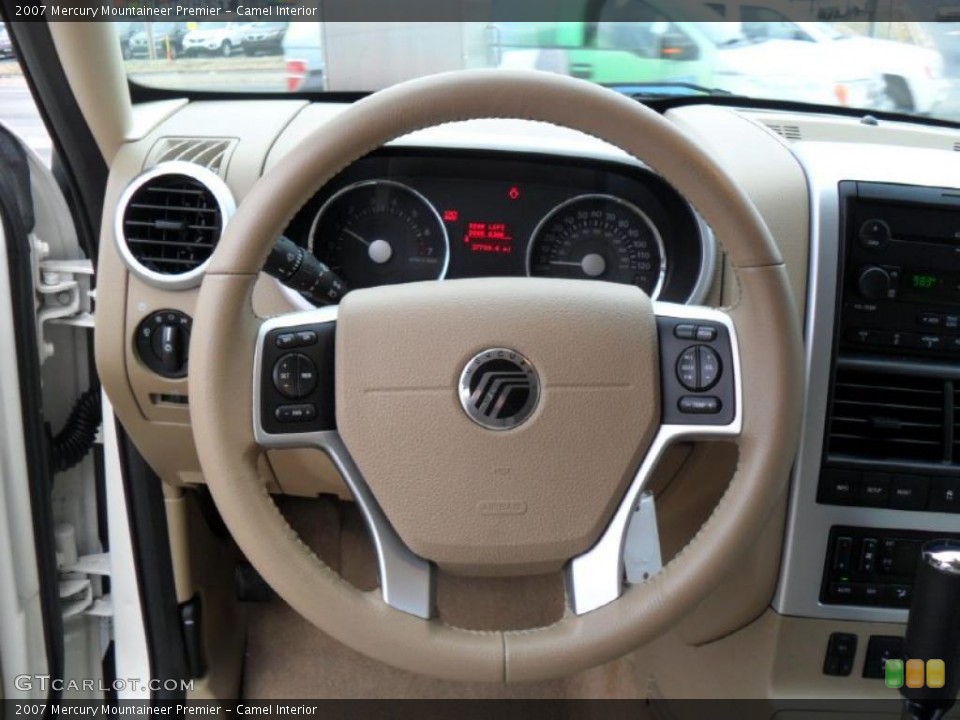 Camel Interior Steering Wheel for the 2007 Mercury Mountaineer Premier #43209930