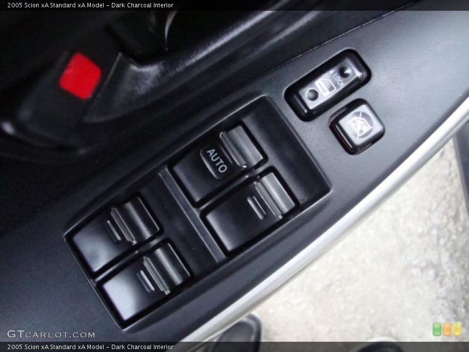 Dark Charcoal Interior Controls for the 2005 Scion xA  #43210006