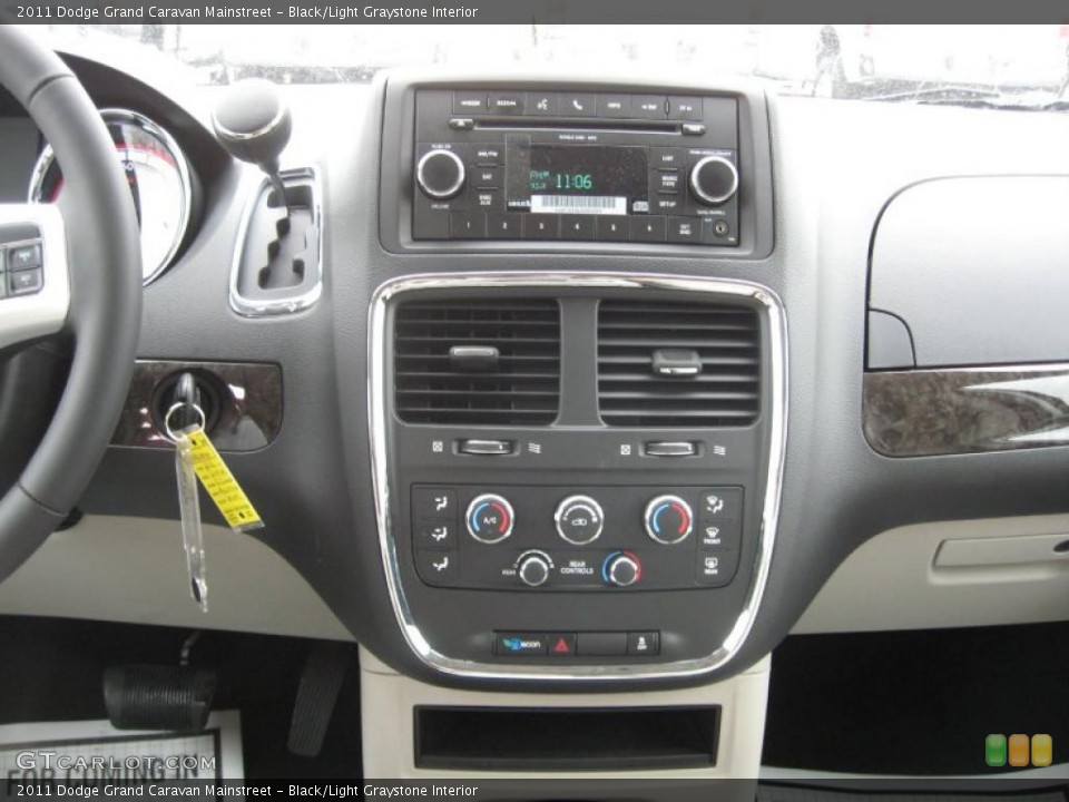 Black/Light Graystone Interior Transmission for the 2011 Dodge Grand Caravan Mainstreet #43210242