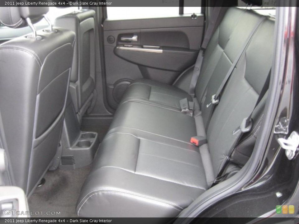 Dark Slate Gray Interior Photo for the 2011 Jeep Liberty Renegade 4x4 #43212850
