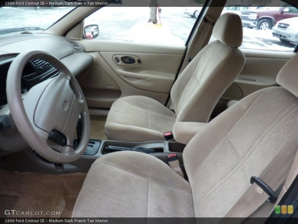 Medium Dark Prairie Tan Interior Photo for the 1999 Ford Contour SE #43214672