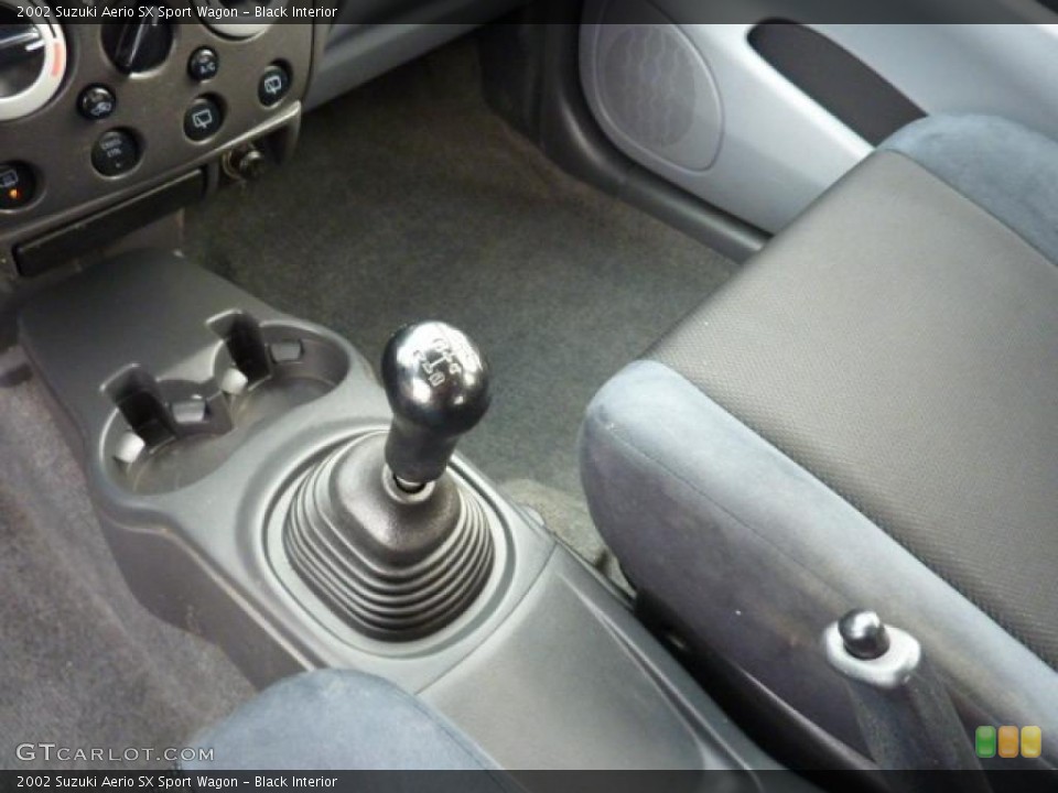 Black Interior Transmission for the 2002 Suzuki Aerio SX Sport Wagon #43215494
