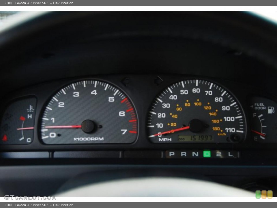 Oak Interior Gauges for the 2000 Toyota 4Runner SR5 #43217630