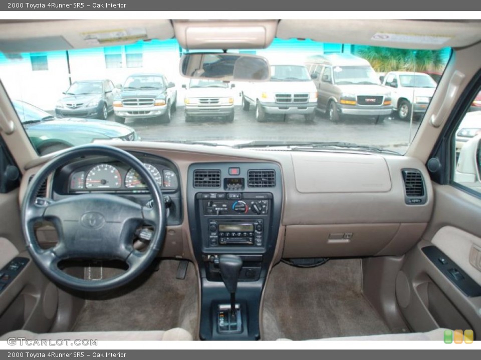 Oak Interior Dashboard for the 2000 Toyota 4Runner SR5 #43217642