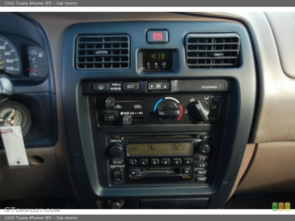 Oak Interior Controls for the 2000 Toyota 4Runner SR5 #43217654