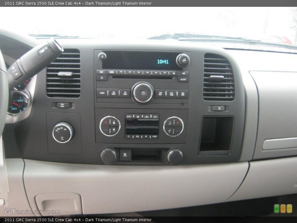 Dark Titanium/Light Titanium Interior Controls for the 2011 GMC Sierra 1500 SLE Crew Cab 4x4 #43218026