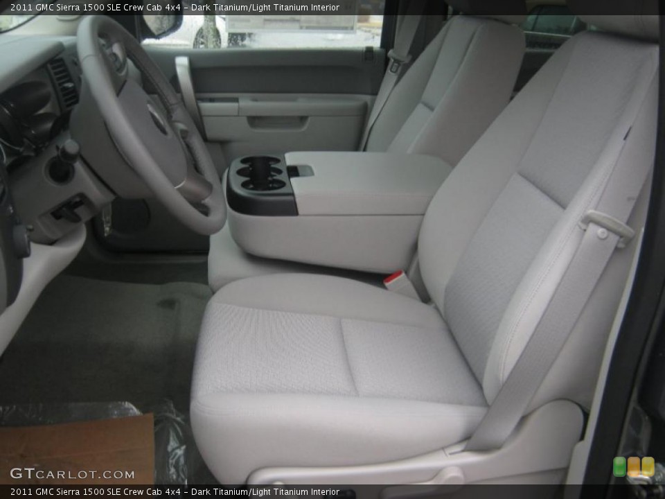 Dark Titanium/Light Titanium Interior Photo for the 2011 GMC Sierra 1500 SLE Crew Cab 4x4 #43218106