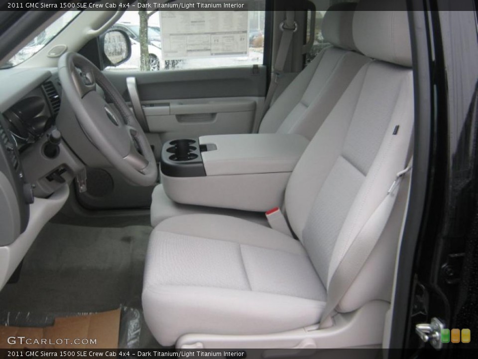 Dark Titanium/Light Titanium Interior Photo for the 2011 GMC Sierra 1500 SLE Crew Cab 4x4 #43218510